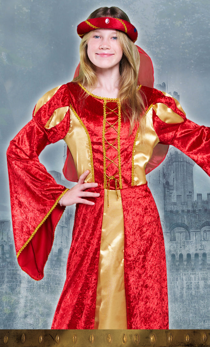 1787 Prinzessin Helena Rot – Mittelalterliche Kollektion