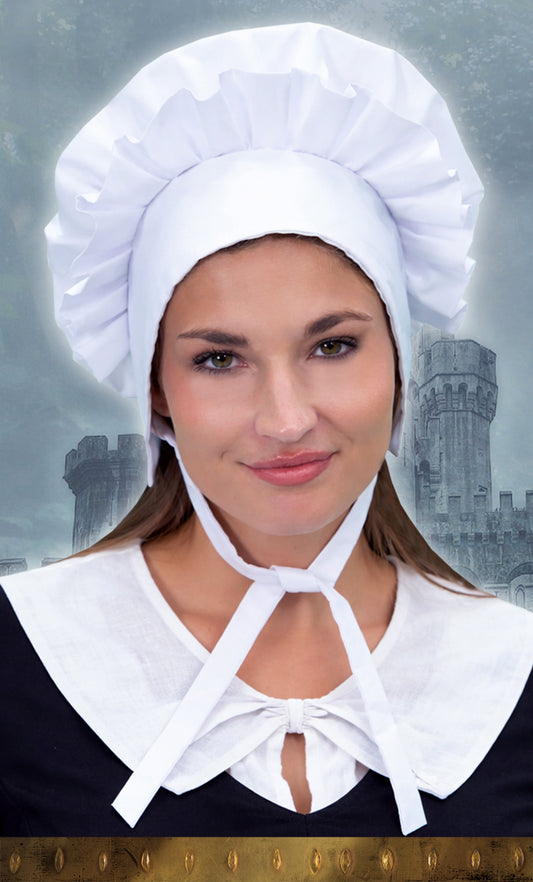 3729 Colonial cap -100% Cotton — Medieval collection