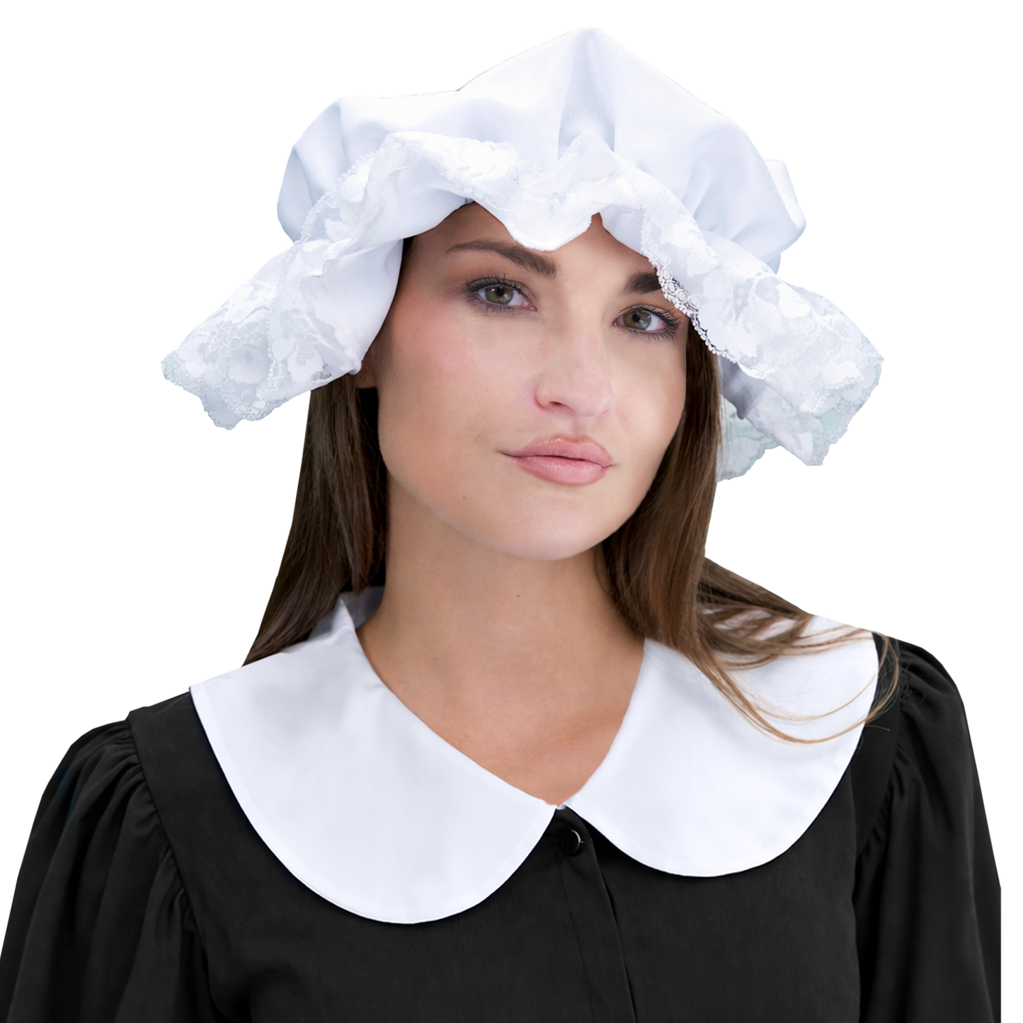 3772 Mob Cap -100% Cotton — Medieval collection