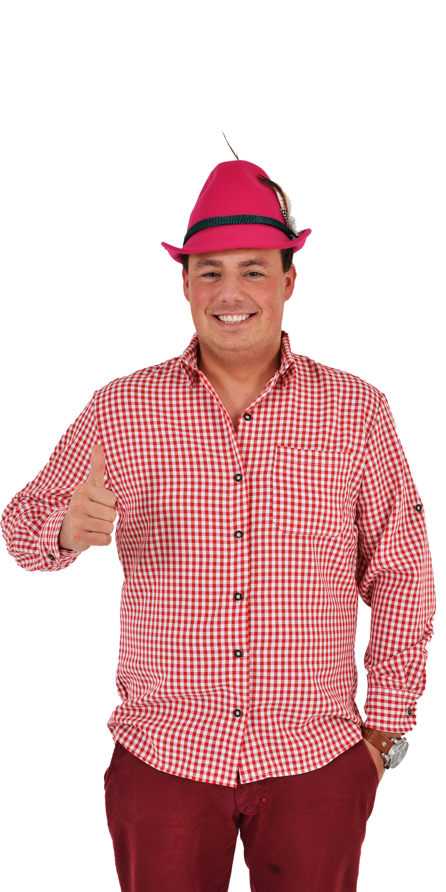 1230 Anton shirt red - Beerfest collection