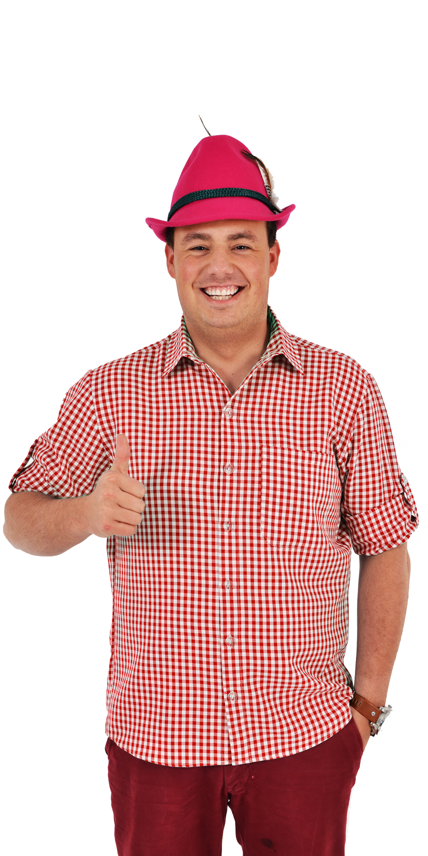 1230 Anton shirt red - Beerfest collection