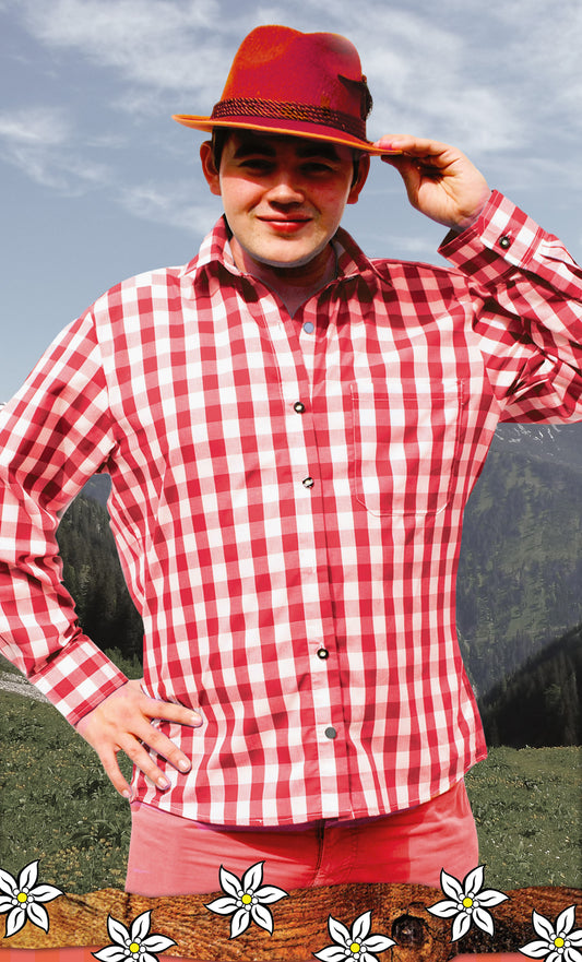 1225 FRANZ SHIRT RED