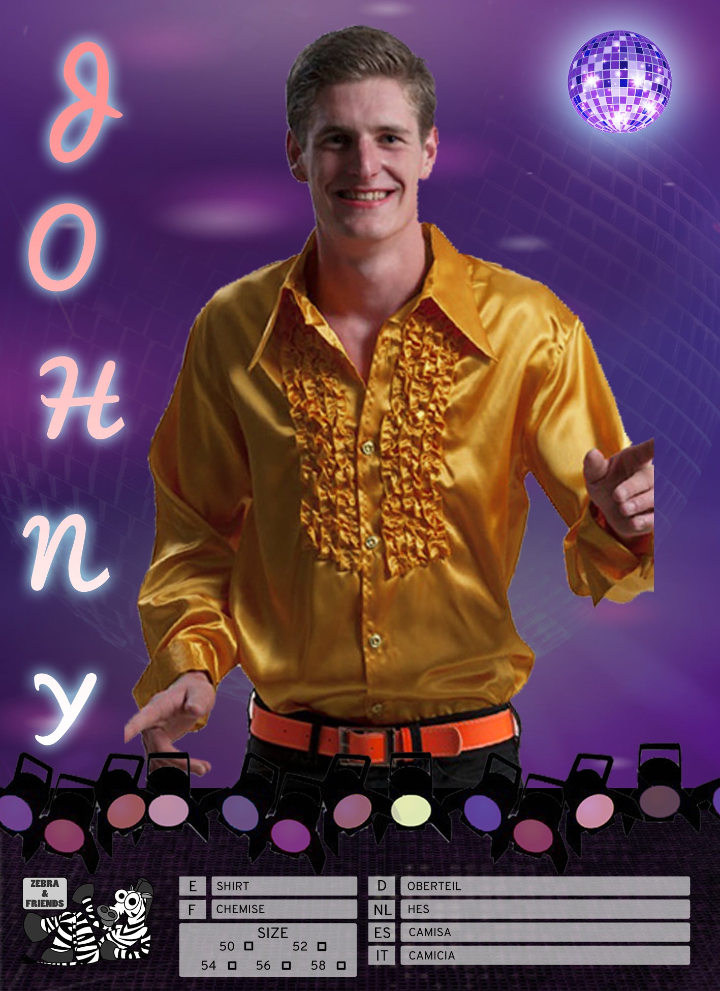 1495 JOHNY SHIRT GOUD