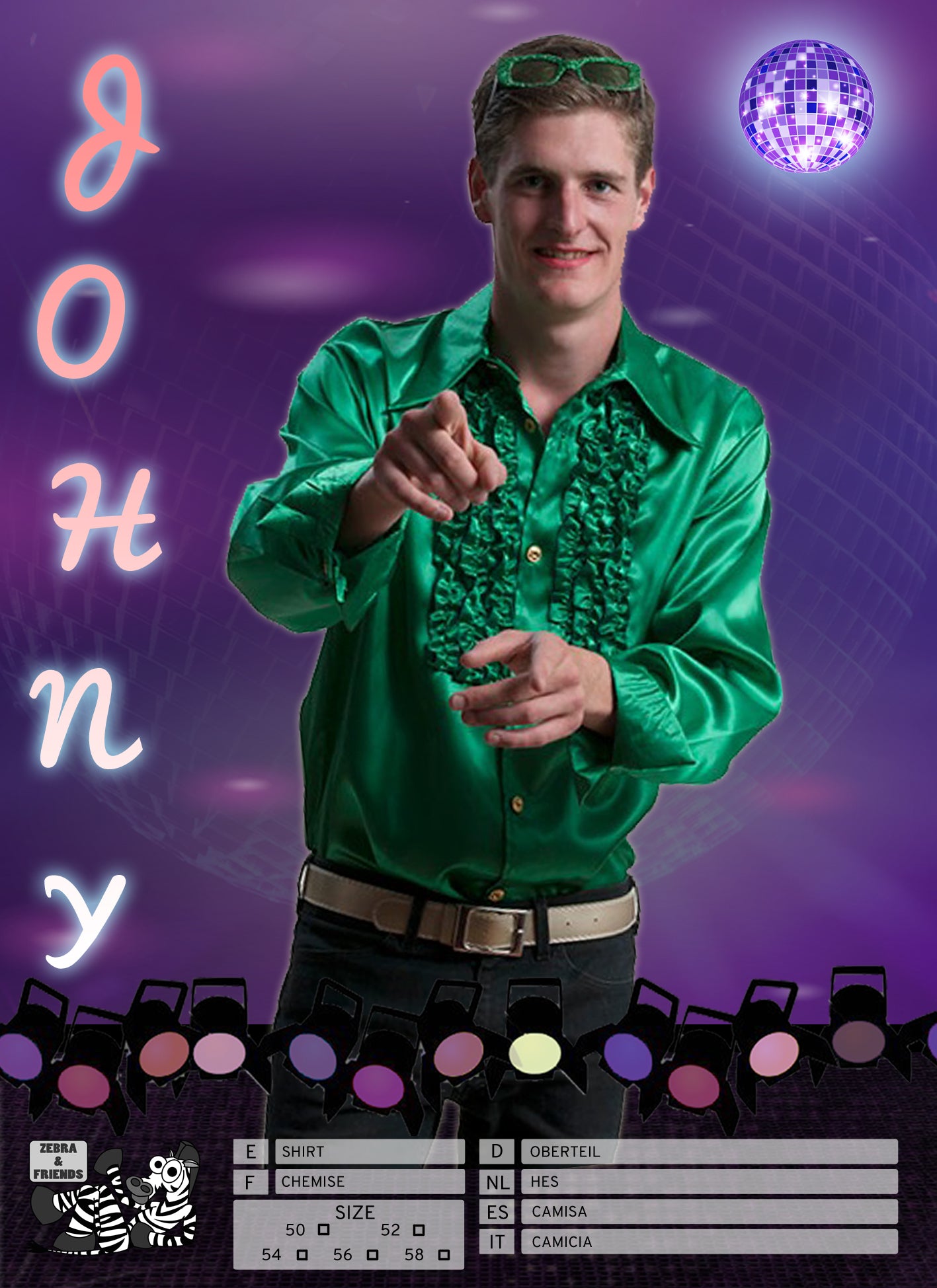 1492  JOHNY SHIRT GREEN