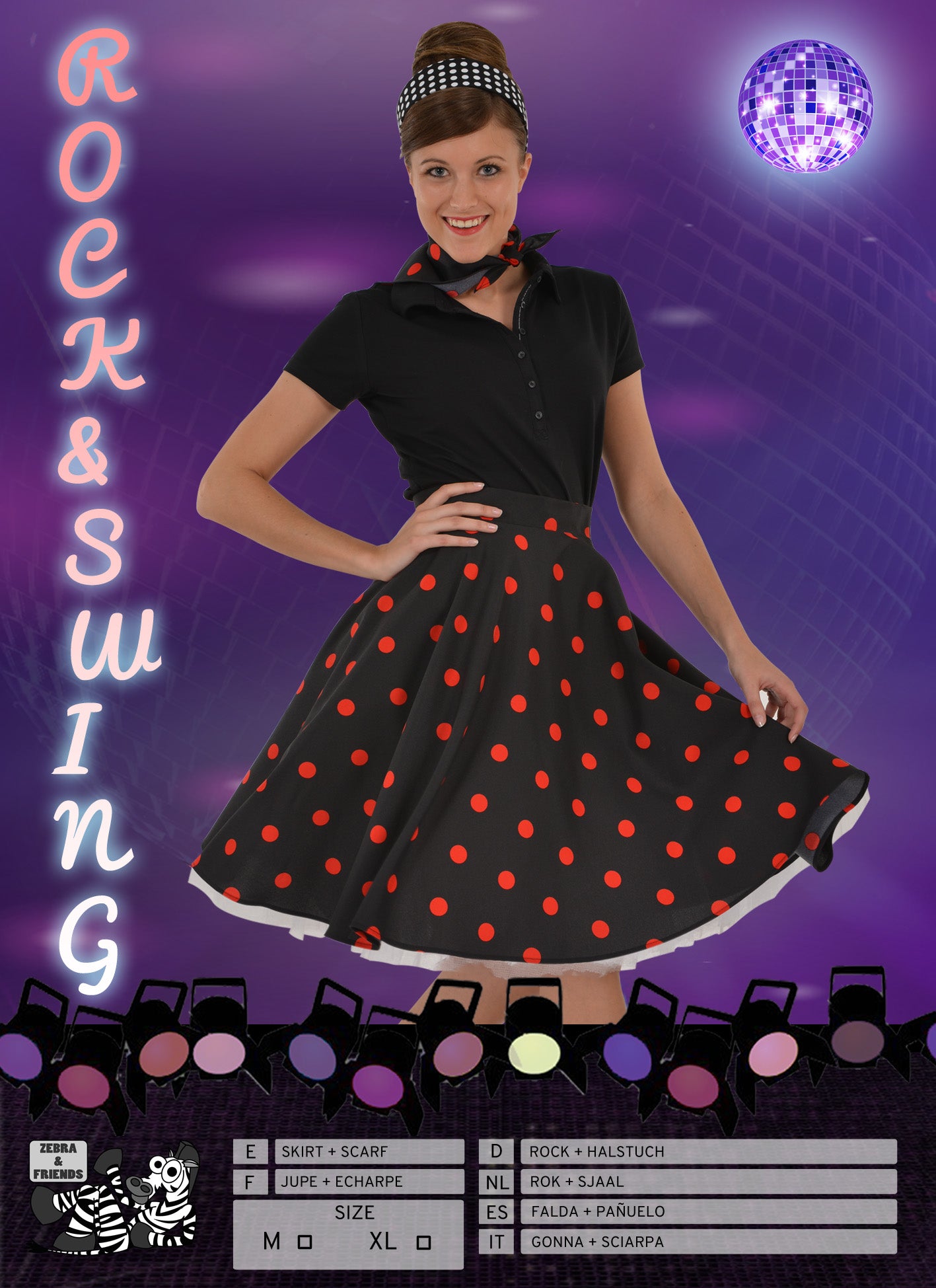 1471 ROCK & SWING ZWART ROOD