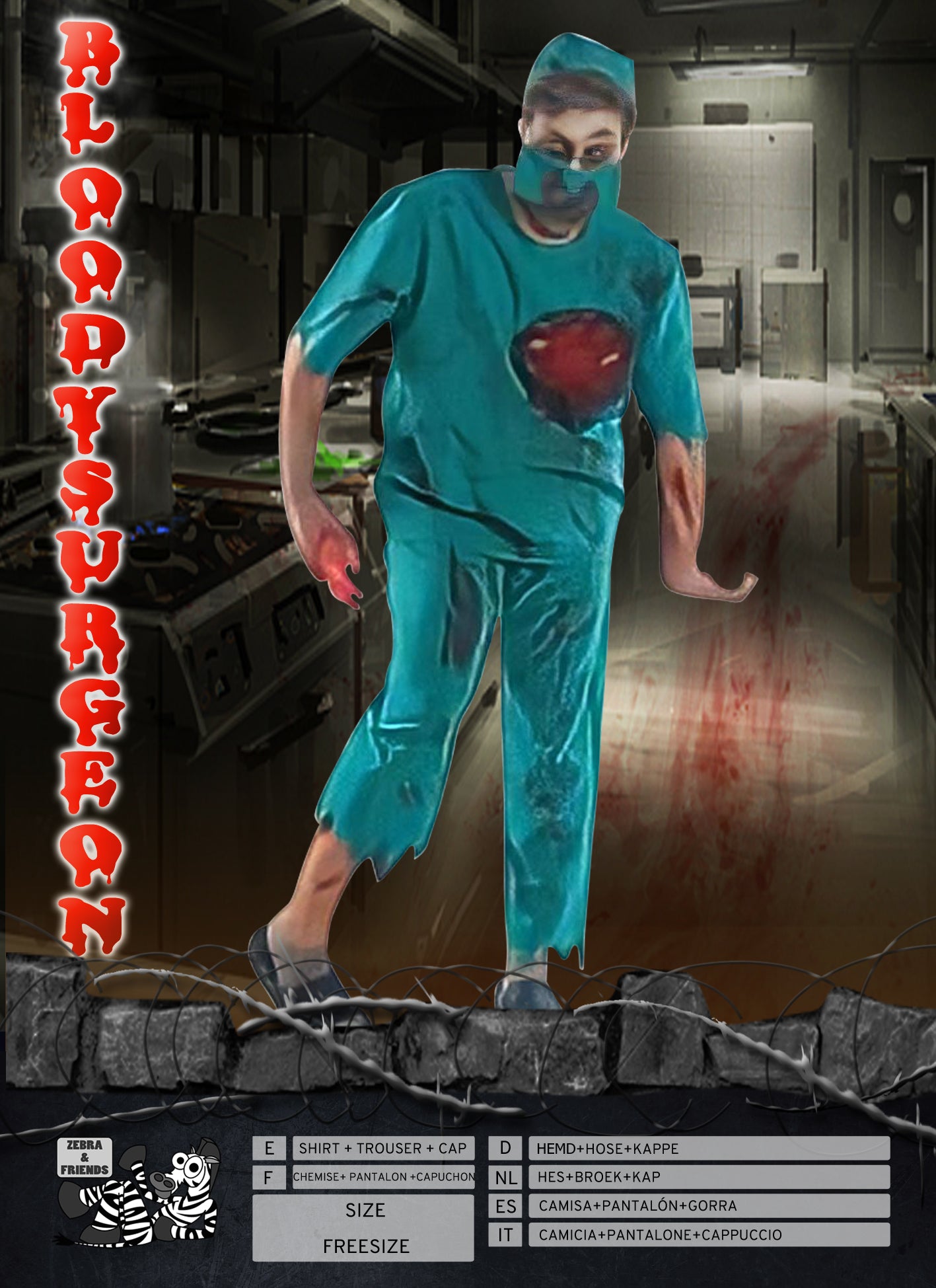 1258 Blutiger Chirurg - The Horror Factory Kollektion