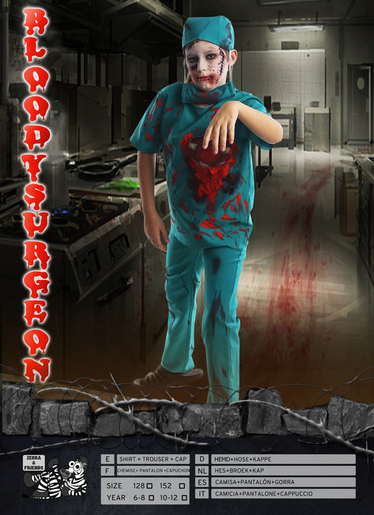 1758 Bloody surgeon kids - The horror factory collection