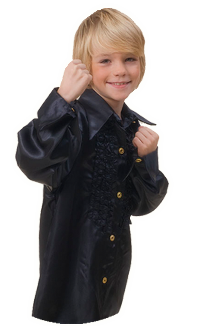 1596 JOHNY SHIRT BLACK KIND