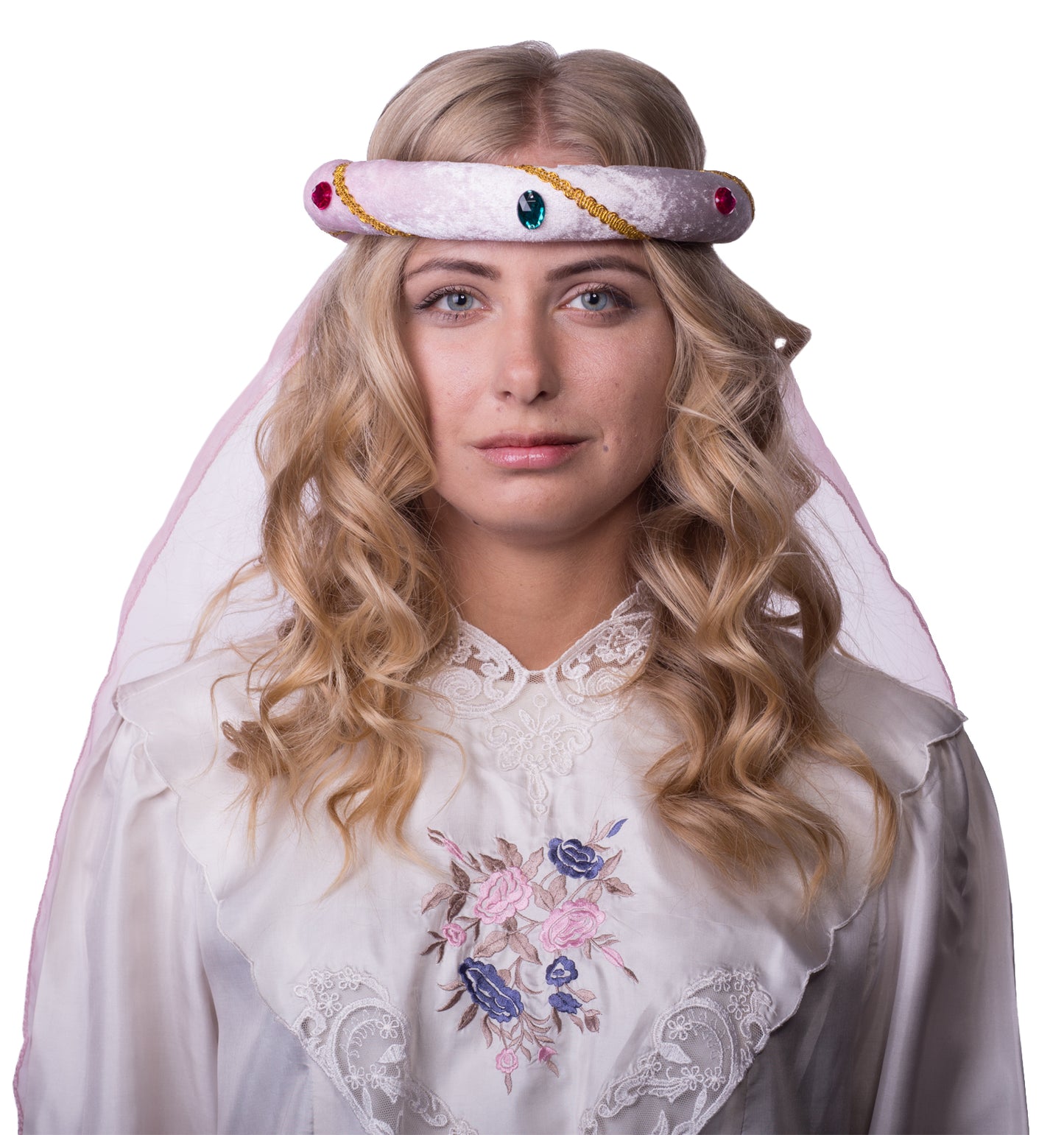 3712/5 Medieval Tiara Rosalin Light Pink - Medieval collection