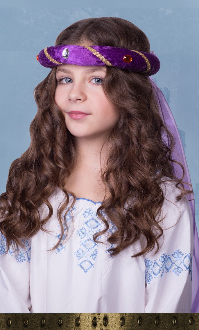3712/2 Medieval Tiara Rosalin Purple - Medieval collection
