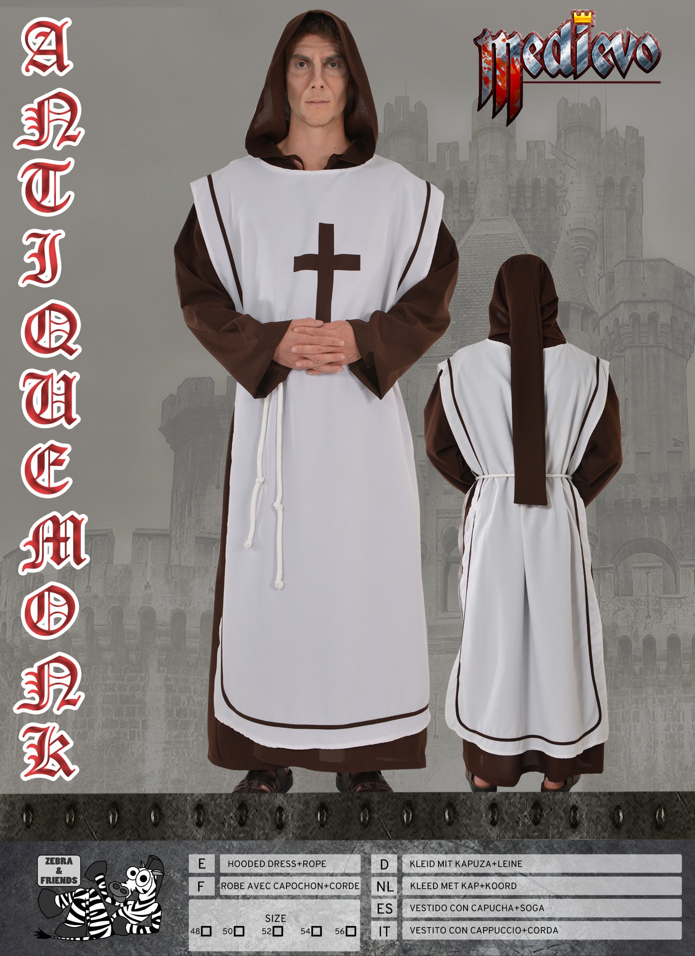 1046 ANTIQUE MONK