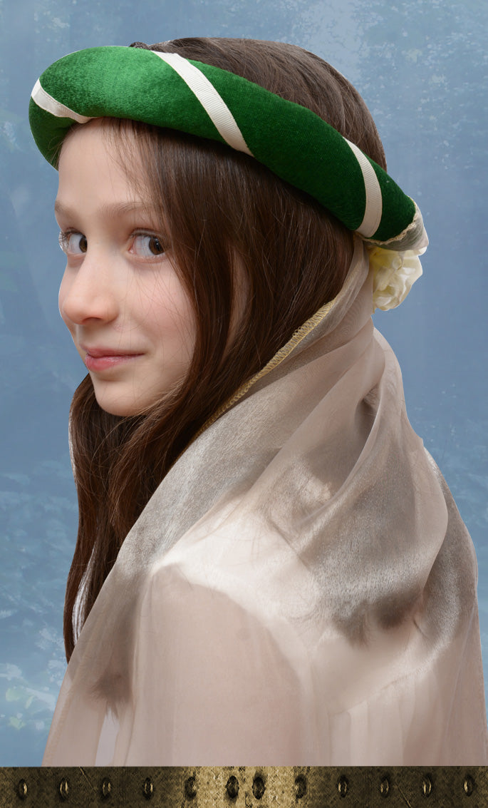 3714  MEDIEVAL TIARA ELIZABETH GREEN